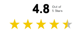 4.5stars Google